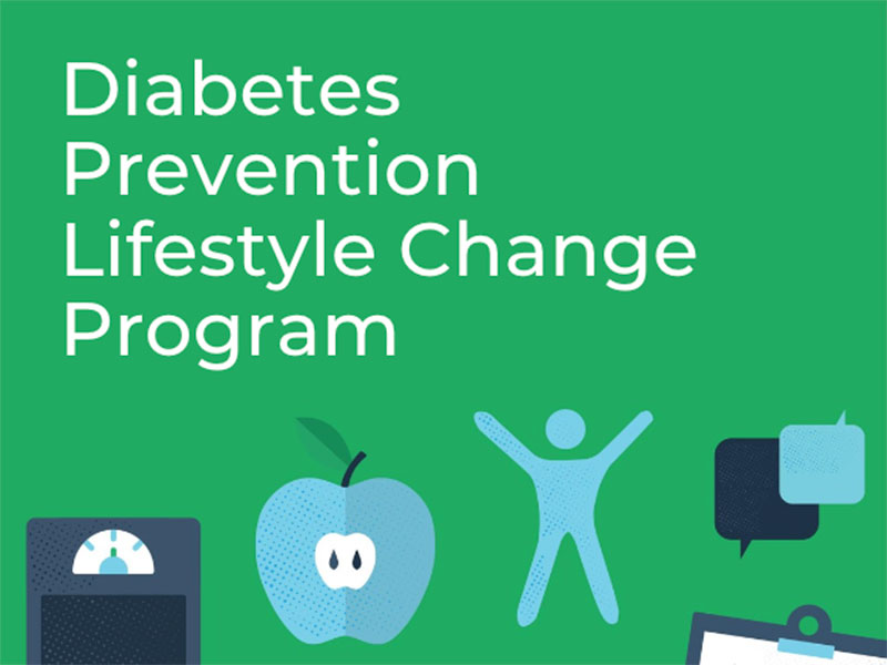 Image with title: The Diabetes Prevention Lifestyle Change Program