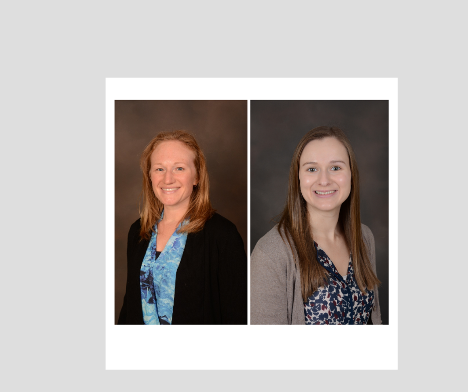 Kristen Ward and Amy Pasternak